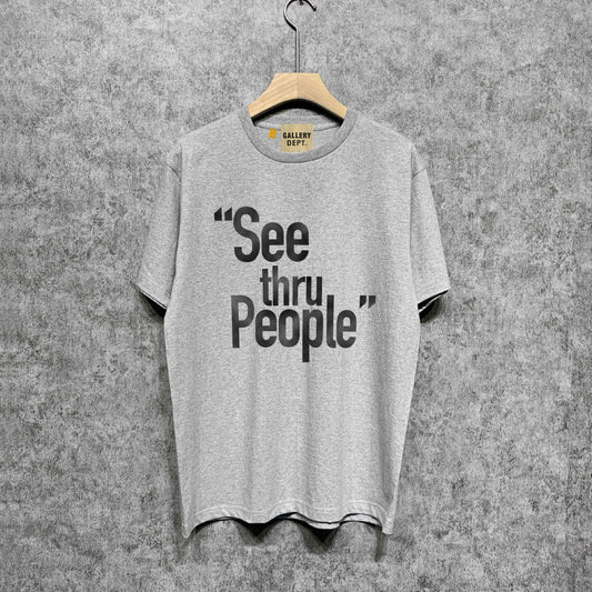 Gallery Dept T Shirts Fashion Brand Tee Shirt Short Sleeve T-shirt Blouse