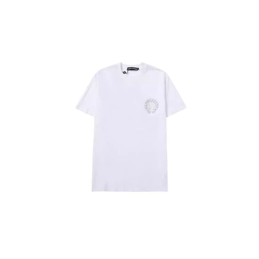 Chrome Heart T Shirts Crowe Fashion ins Ghost 3D Printing Pure T-Shirt Summer