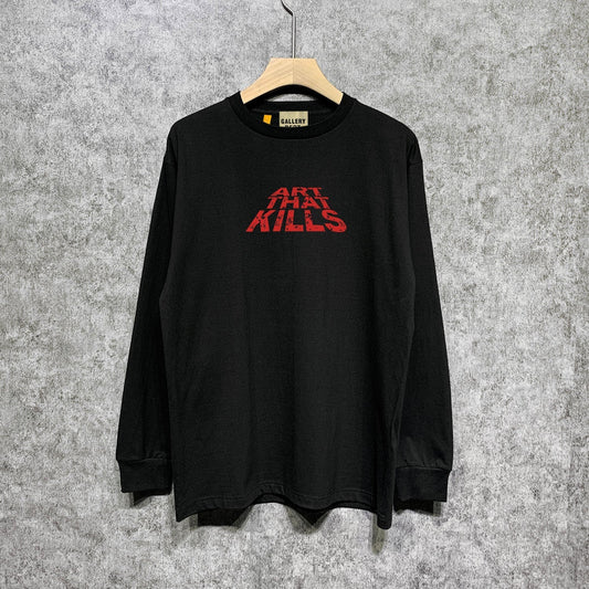 Gallery Dept Long Sleeved Shirt Fashion Brand Long Sleeve Long-Sleeved T-shirt Blouse