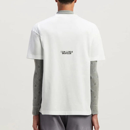 Palm Angels T-shirt Angel Alphabet Slogan Short Palm Sleeve T-shirt