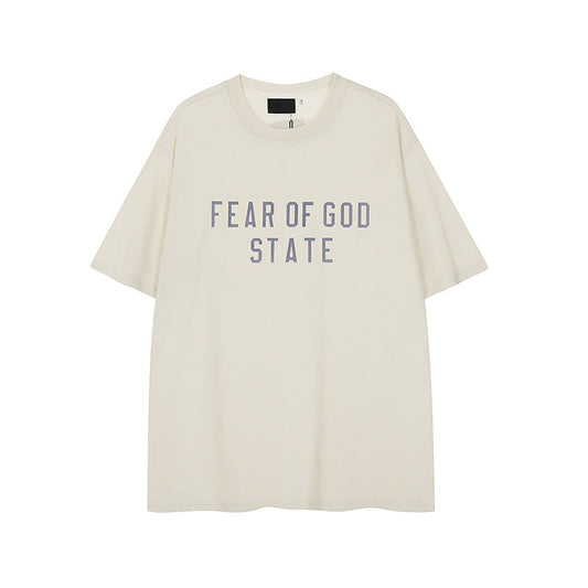 FW24 STATE T-Shirt / Shorts / Set - Milky White