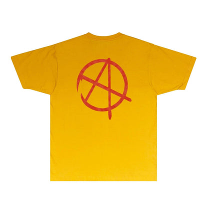 Gallery Dept T Shirt Retro Printed Loose Short-Sleeved Shirt