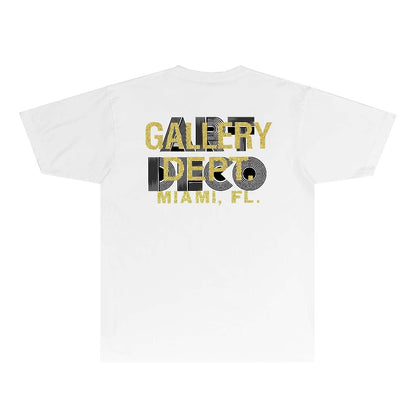 Gallery Dept T Shirt Retro Printed Loose Short-Sleeved Shirt (part2)