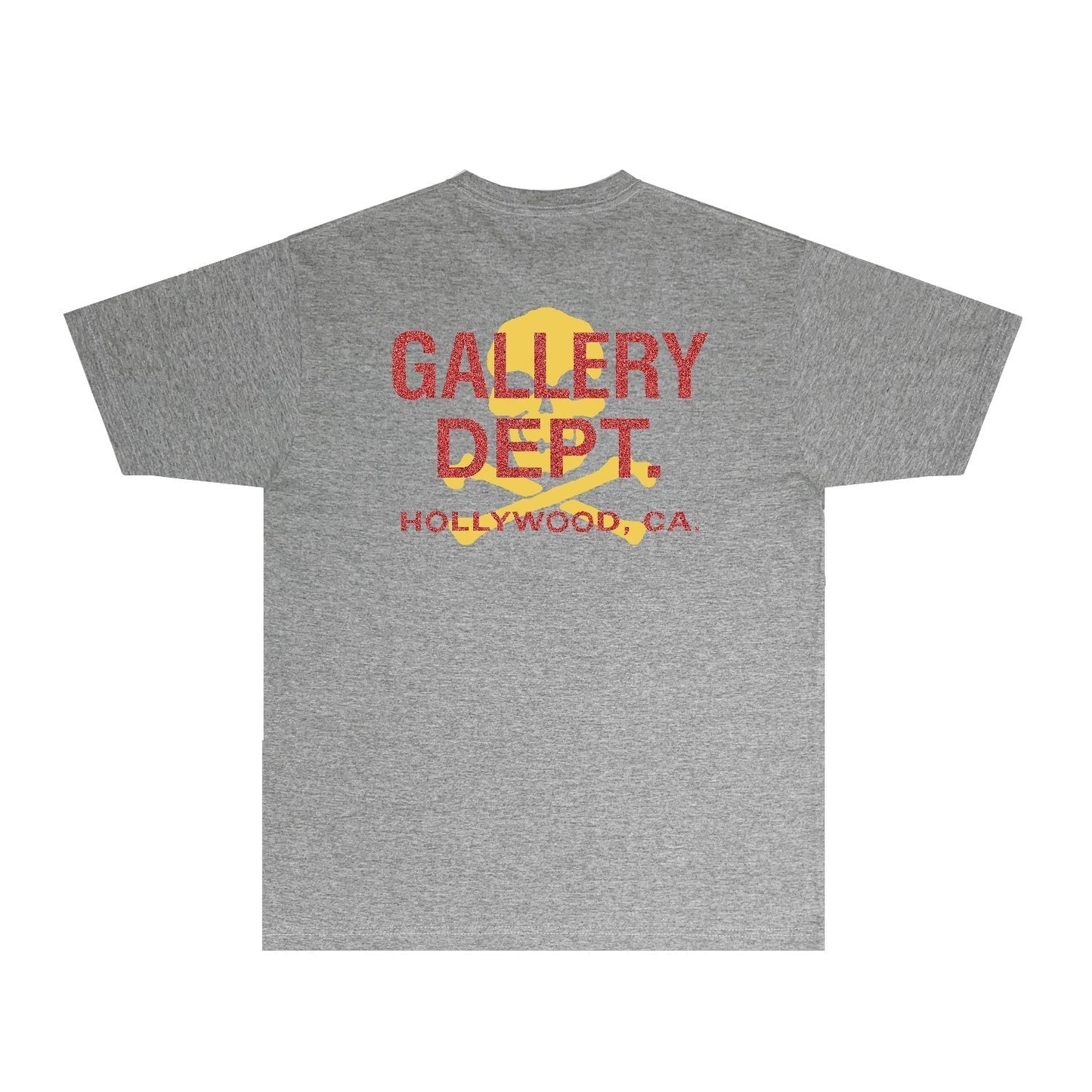 Gallery Dept T Shirt Retro Printed Loose Short-Sleeved Shirt