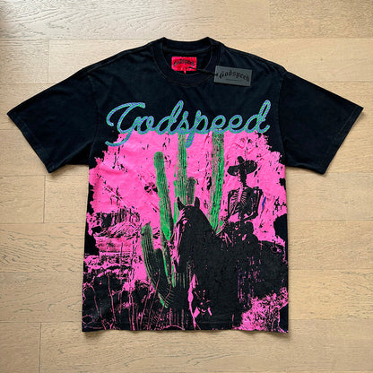 Godspeed T-shirts Retro Fantasy Pattern