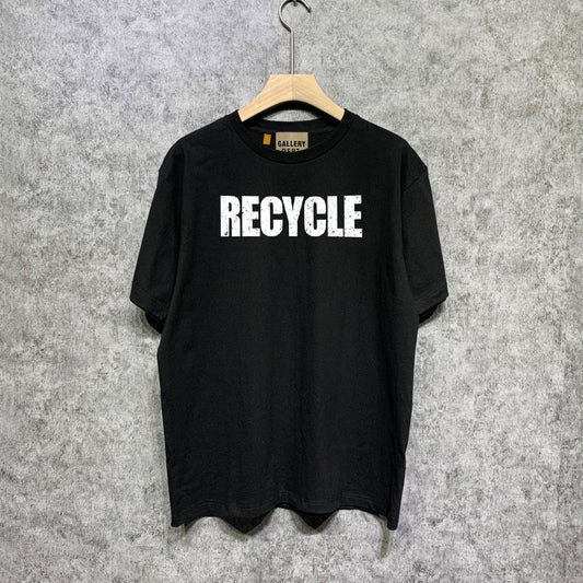 Gallery Dept T Shirt Retro Printed Loose Short-Sleeved Shirt (part2)