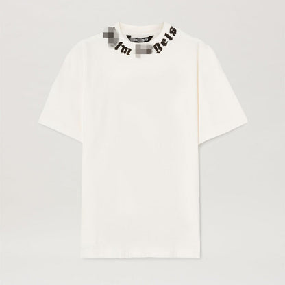 Palm Angels T-shirt Scarf Print Short Sleeve T-shirt