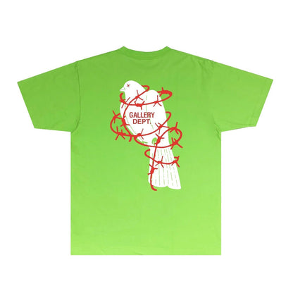 Gallery Dept T Shirt Retro Printed Loose Short-Sleeved Shirt (part2)