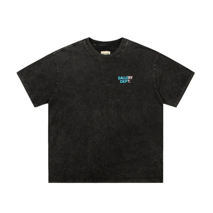 Gallery Dept T-shitrs Magic Letter Short Sleeve Lining