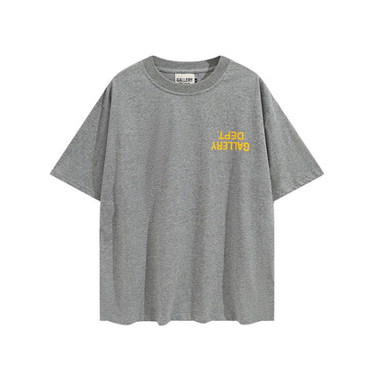 Gallery Dept T-shitrs Printed round Neck Short Sleeve