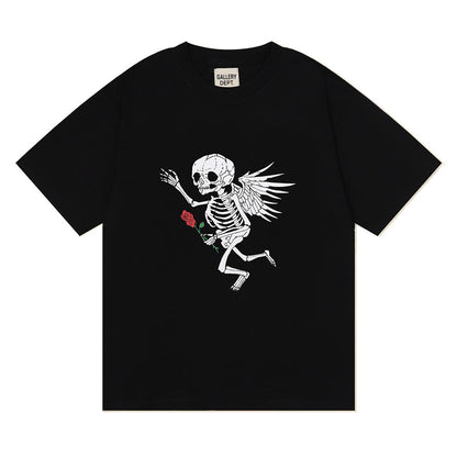 Gallery Dept T-shitrs Angel Skull Wings Rose