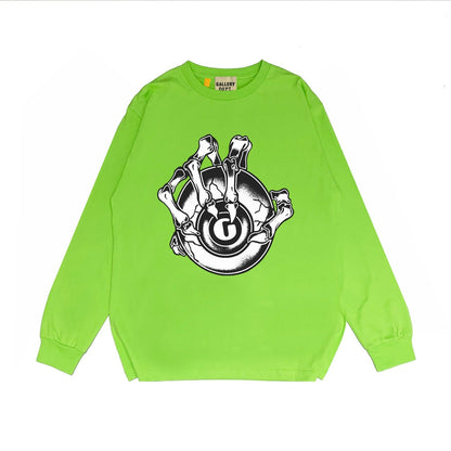 Gallery Dept Long Sleeved Shirt Fashion Brand Long Sleeve Long-Sleeved T-shirt Blouse