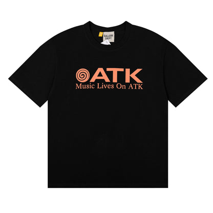 Gallery Dept T Shirts American Fashion Brand Gallery Dept Printed Cotton Casual Short-Sleeved T-shirt for Men and Women