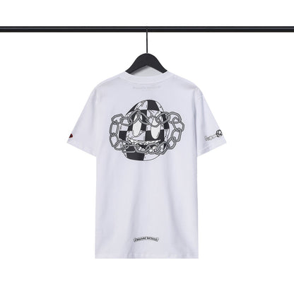 Chrome Heart T Shirts Back Cross Short Sleeve T-Shirt