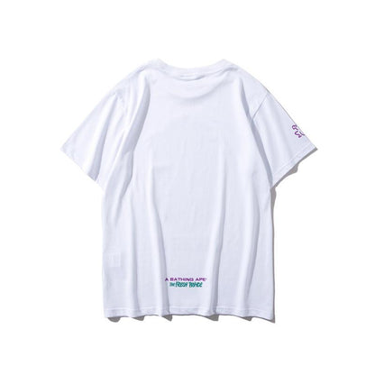 Bathing Ape T-Shirt Summer Printed Short Sleeve T-shirt