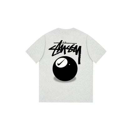 Stussy T-Shirts Loose Casual T-Shirts Same for Men and Women