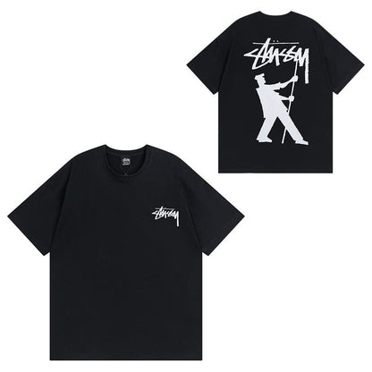 Stussy T-Shirts Casual Versatile Loose T-Shirts Couple
