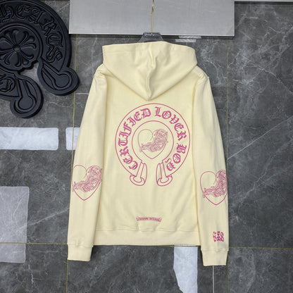 Chrome Heart Hoodie ChromeHearts Miami Cross Wash Make Old Hooded Loose Sweater
