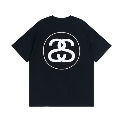Stussy T-Shirts Casual Loose Couple T-Shirts