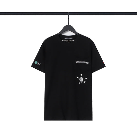 Chrome Heart T Shirts Back Cross Short Sleeve T-Shirt