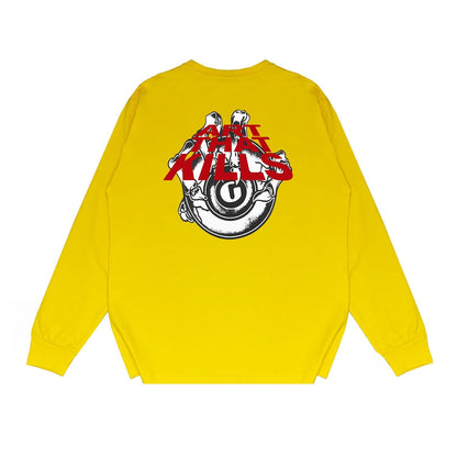 Gallery Dept Long Sleeved Shirt Fashion Brand Long Sleeve Long-Sleeved T-shirt Blouse