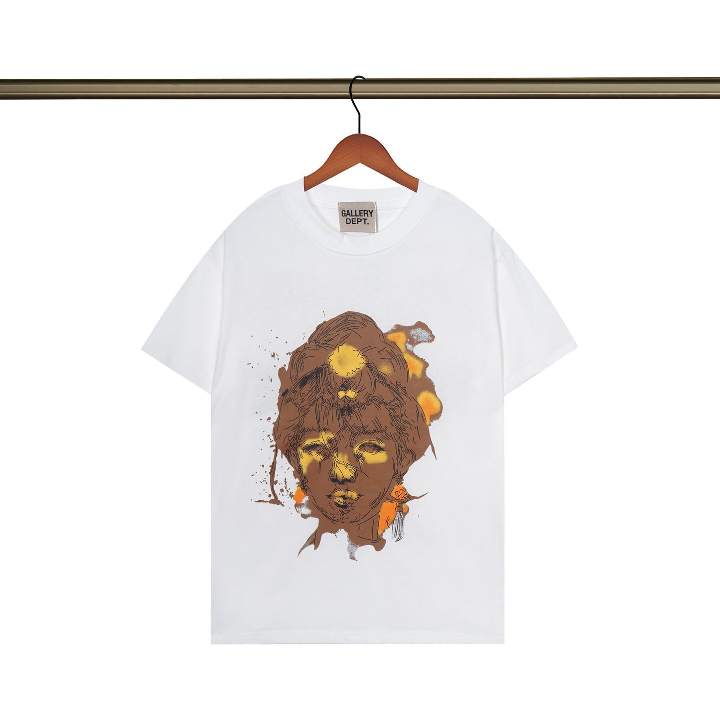 Gallery Dept T Shirts Spring/Summer High Street Fashionable Gallery Dept Printed T-shirt