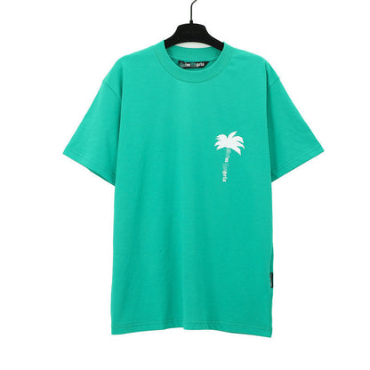 Palm Angels T-shirt Coconut Letter Print Short Sleeve T-shirt