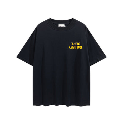 Gallery Dept T-shitrs Printed round Neck Short Sleeve
