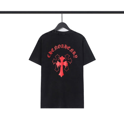 Chrome Heart T Shirts College Wind Croix Premium T-Shirt Cross