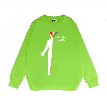 Gallery Dept Long Sleeved Shirt Fashion Brand Long Sleeve Long-Sleeved T-shirt Blouse