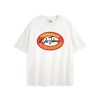 Gallery Dept T Shirts Trendy Gallery Dept Letter Printed Large Size Short Sleeve T-shirt for Men and Women