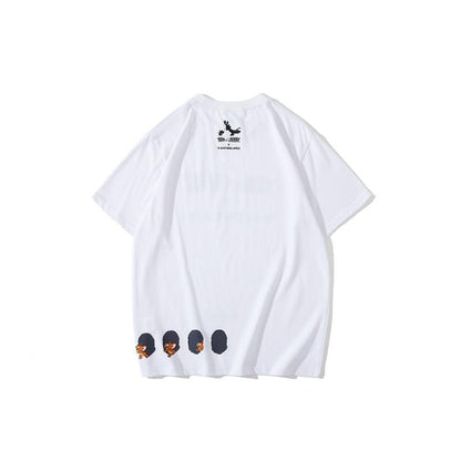 Bathing Ape T-Shirt Summer Street Tom and Jerry T-shirt Short Sleeve