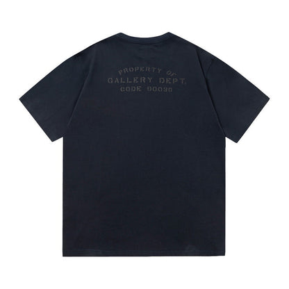 Gallery Dept T-Shirt Hand Painted Splash Ink Letter Short Sleeve T-Shirt