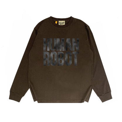 Gallery Dept Long Sleeved Shirt Fashion Brand Long Sleeve Long-Sleeved T-shirt Blouse