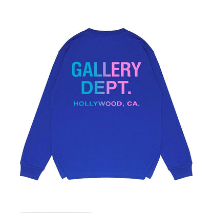 Gallery Dept Long Sleeved Shirt Fashion Brand Long Sleeve Long-Sleeved T-shirt Blouse