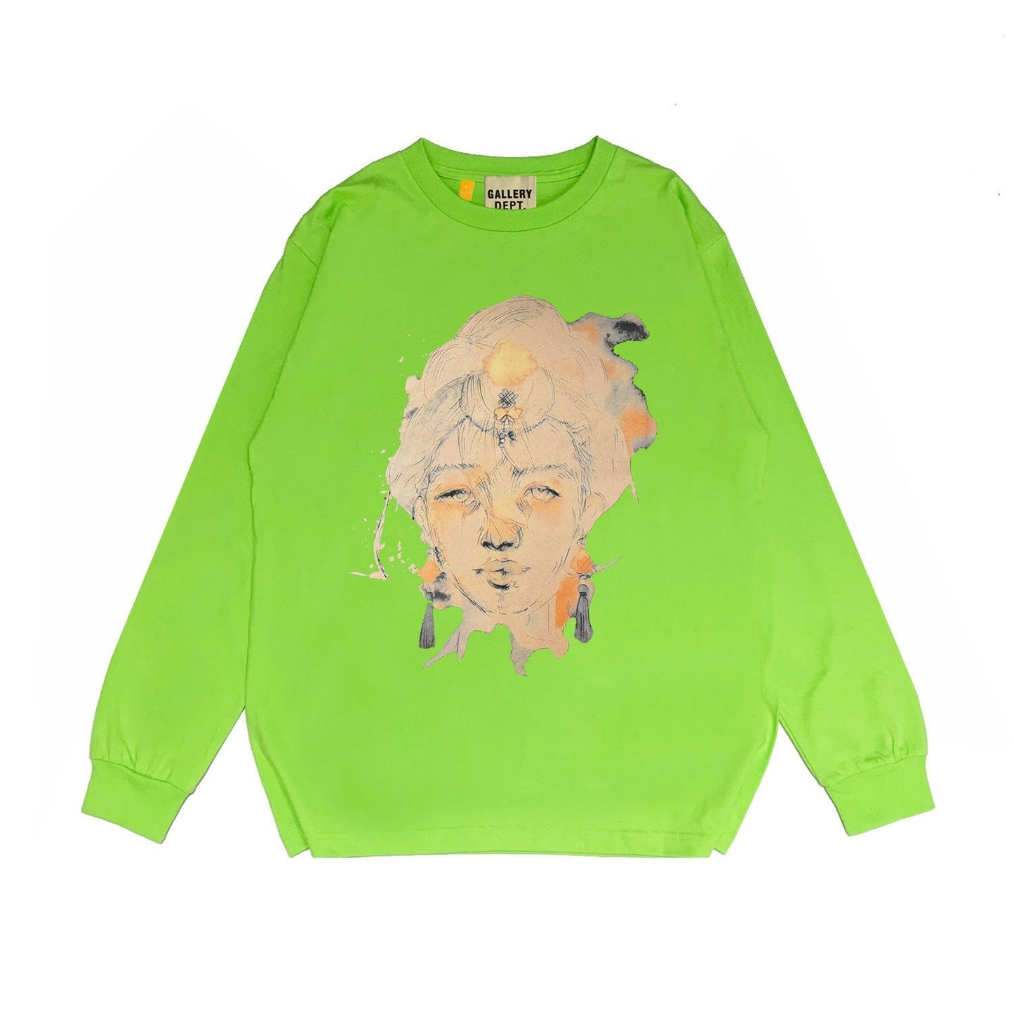 Gallery Dept Long Sleeved Shirt Fashion Brand Long Sleeve Long-Sleeved T-shirt Blouse