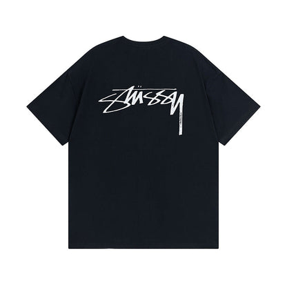 Stussy T-Shirts Casual Loose Couple T-Shirts