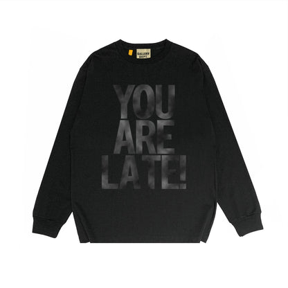 Gallery Dept Long Sleeved Shirt Fashion Brand Long Sleeve Long-Sleeved T-shirt Blouse