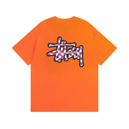 Stussy T-Shirts Casual Loose Couple T-Shirts