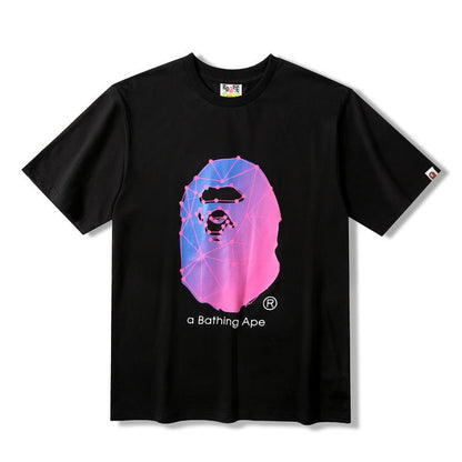 Bathing Ape T-Shirt Printed Large Size Loose Short Sleeve T-shirt