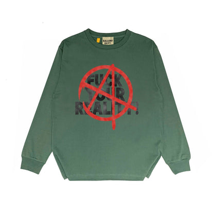 Gallery Dept Long Sleeved Shirt Fashion Brand Long Sleeve Long-Sleeved T-shirt Blouse