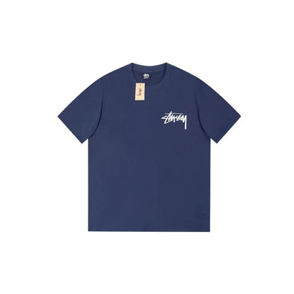 Stussy T-Shirts Loose Casual T-Shirts Same for Men and Women