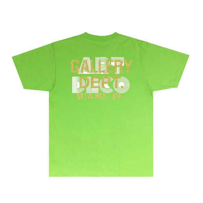 Gallery Dept T Shirt Retro Printed Loose Short-Sleeved Shirt (part2)