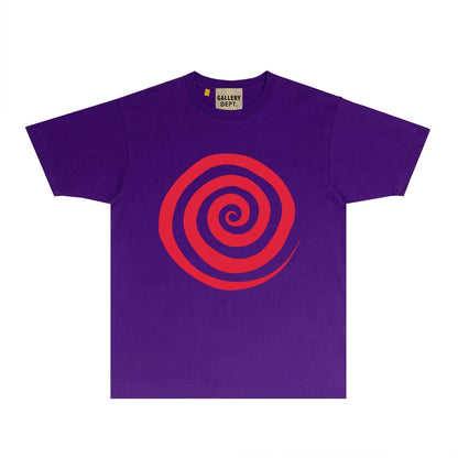 Gallery Dept T Shirt Retro Printed Loose Short-Sleeved Shirt