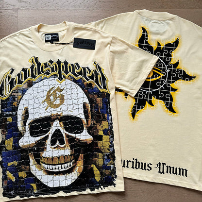 Godspeed T-shirts Retro Fantasy Pattern