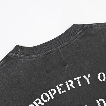 Gallery Dept T-shitrs Retro Short Sleeve T-shirt Casual Fashionable