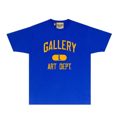 Gallery Dept T Shirt Retro Printed Loose Short-Sleeved Shirt (part2)