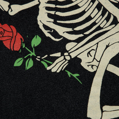 Gallery Dept T-shitrs Vintage Distressed Skull Print Short Sleeve