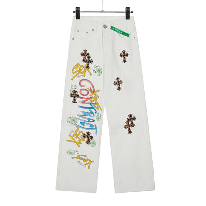 Chrome Hearts NEW Pants 8128