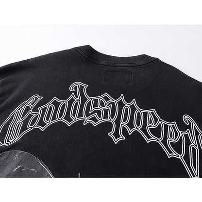 Godspeed T-shirts Retro Fantasy Pattern